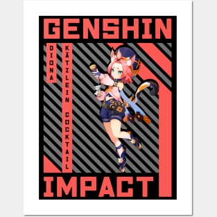 Diona | Genshin Impact Posters and Art